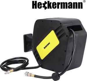 Heckermann Wąż pneumatyczny zwijany 20m Heckermann XBA-H03 Przewód do kompresora 4
