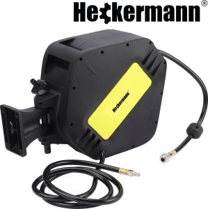 Heckermann Wąż pneumatyczny zwijany 20m Heckermann XBA-H03 Przewód do kompresora 8