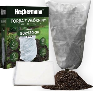 Heckermann Worek ochronny na rośliny Heckermann 80x120cm 50g/m2 3szt 1