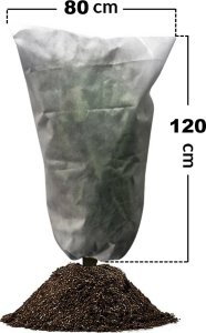 Heckermann Worek ochronny na rośliny Heckermann 80x120cm 50g/m2 3szt 2