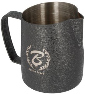 Barista Space Barista Space - Dzbanek do mleka Ice Grain Black 450 ml 2