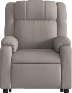 vidaXL vidaXL Podnoszony fotel masujący, elektryczny, rozkładany, kolor taupe 8