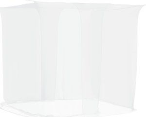 vidaXL vidaXL Moskitiera wisząca, biała, 220x180x180 cm 7