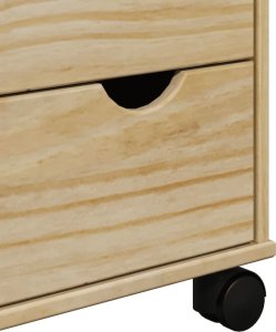 vidaXL vidaXL Wózek kuchenny OTTA, 71x45x80 cm, lite drewno sosnowe 8