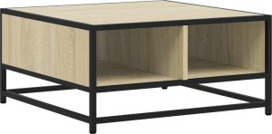 vidaXL vidaXL Stolik kawowy, dąb sonoma, 60,5x60,5x30 cm 7