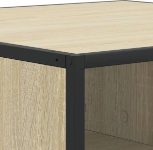 vidaXL vidaXL Stolik kawowy, dąb sonoma, 60,5x60,5x30 cm 8