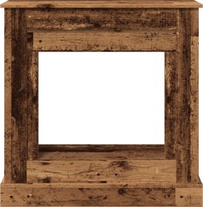 vidaXL vidaXL Obudowa kominka, stare drewno, 90x30x90 cm 4