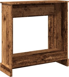 vidaXL vidaXL Obudowa kominka, stare drewno, 90x30x90 cm 6