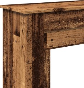 vidaXL vidaXL Obudowa kominka, stare drewno, 90x30x90 cm 7