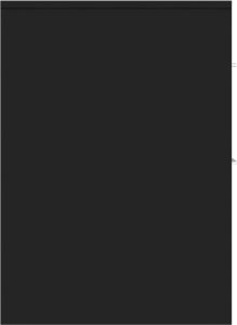 vidaXL vidaXL Wąska szafka łazienkowa na kółkach, czarna 5