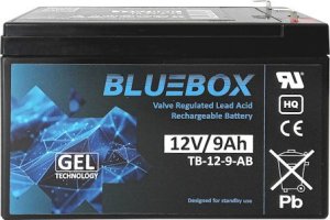 . Akumulator żelowy Bluebox 12V 9Ah 1