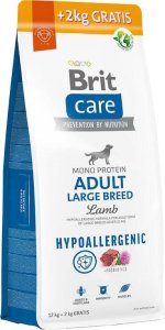 Brit BRIT CARE Dog Hypoallergenic Adult Large Breed Lamb 12kg+2kg 1