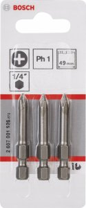 Bosch Screwdriver bit extra hard Bosch 2607001526 1