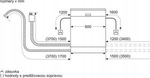 Zmywarka Siemens Dishwasher Siemens SN65ZX07CE 18