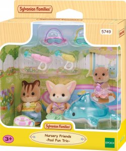 Figurka Sylvanian Families SYLVANIAN FAMILIES Pool Party Trio 1