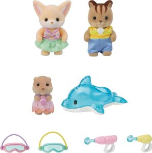 Figurka Sylvanian Families SYLVANIAN FAMILIES Pool Party Trio 6