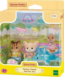 Figurka Sylvanian Families SYLVANIAN FAMILIES Pool Party Trio 9