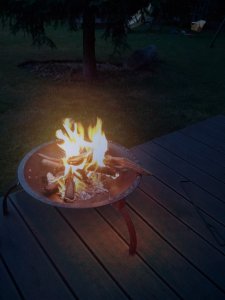 Toya LUND FOLDABLE STEEL FURNACE 56x39cm 15