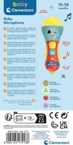 Clementoni TOY EDUCATIONAL MICROPHONE 17913 2