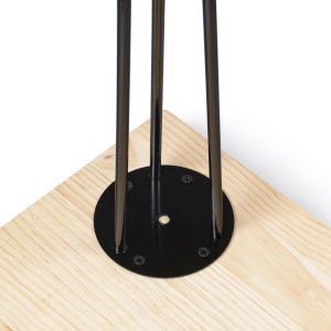 Sourcing STEEL HAIRPIN LEG TRIPLE 8 L400 BLACK 3