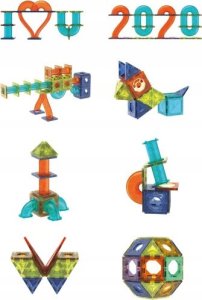 Egaleco B41C3 KLOCKI MAGNETYCZNE TOR KULKOWY 110 25