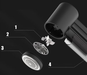 Golarka do ubrań Gotel K670F GOLARKA UBRAŃ TAPICERKI MEGA POWE 3