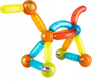 Egaleco L73H KLOCKI MAGNETYCZNE ŚWIECĄCE FLUO 52SZT 4