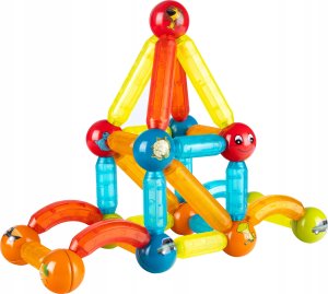 Egaleco L73H KLOCKI MAGNETYCZNE ŚWIECĄCE FLUO 52SZT 6