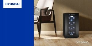 Chłodziarka do wina Hyundai VIN8G winiarka wolnostojąca 6