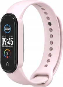 Hello Case OPASKA ZAMIENNA JASNY RÓŻ PASEK DO OPASKI XIAOMI MI BAND 5 / 6 WATCH 1