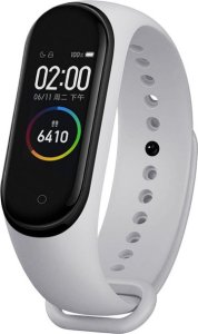 Hello Case OPASKA ZAMIENNA SZARA PASEK DO OPASKI XIAOMI MI BAND 5 / 6 / 7 WATCH SZARY 1