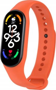 Hello Case OPASKA ZAMIENNA DO XIAOMI MI BAND 5 / 6 / 7 POMARAŃCZOWA BRANSOLETKA SMART 1