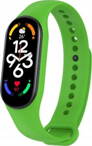 Hello Case OPASKA ZAMIENNA DO XIAOMI MI BAND 5 / 6 / 7 ZIELONA BRANSOLETKA SMART BAND 1