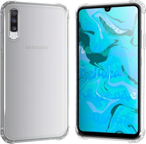 Hello Case ETUI PANCERNE DO SAMSUNG GALAXY A70 | CASE SILIKON GUMOWE SLIM SHOCK SZKŁO 3