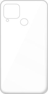 Hello Case ETUI DO REALME C15 GUMOWE OBUDOWA CASE SILIKON SLIM POKROWIEC CLEAR VIEW 2