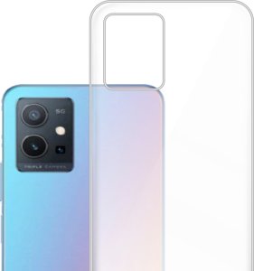 Hello Case ETUI DO VIVO Y55 5G GUMOWE OBUDOWA CASE SILIKON SLIM POKROWIEC CLEAR VIEW 3