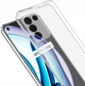 Hello Case ETUI DO REALME 9 SE GUMOWE OBUDOWA CASE SILIKON SLIM POKROWIEC CLEAR VIEW 3