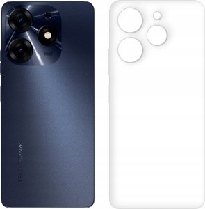 Hello Case Etui do TECNO SPARK 10 PRO gumowe obudowa Case Silikon Slim Pokrowiec Cover 2
