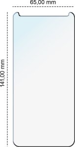 Hello Case Szkło Hartowane do Samsung Galaxy S8 / S9 (szybka 9H, płaskie 2.5D, ) 3