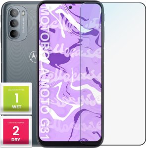 Hello Case Szkło Hartowane do Motorola Moto G31 / G71 5G (szybka 9H, płaskie 2.5D) 1