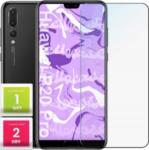 Hello Case Szkło Hartowane do Huawei P20 Pro (szybka 9H, płaskie 2.5D, ochronne) 1