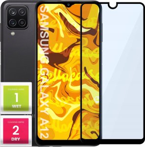 Hello Case SZKŁO HARTOWANE DO SAMSUNG GALAXY A12 / A12 5G PEŁNE NA CAŁY EKRAN SZKIEŁKO 1