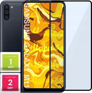 Hello Case SZKŁO HARTOWANE DO SAMSUNG GALAXY A11 / M11 PEŁNE NA CAŁY EKRAN SZKIEŁKO 5D 1