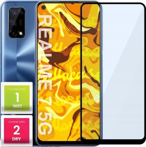 Hello Case SZKŁO HARTOWANE DO REALME 7 5G PEŁNE NA CAŁY EKRAN SZKIEŁKO OCHRONNE SZYBKA 1