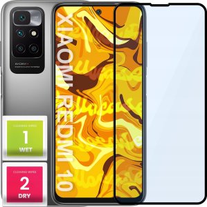 Hello Case SZKŁO HARTOWANE DO XIAOMI REDMI 10 PEŁNE NA CAŁY EKRAN SZKIEŁKO OCHRONNE 5D 1