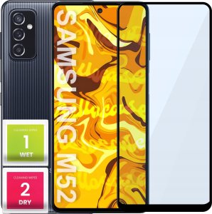 Hello Case SZKŁO HARTOWANE DO SAMSUNG GALAXY M52 5G / M55 PEŁNE NA CAŁY EKRAN SZKIEŁKO 1