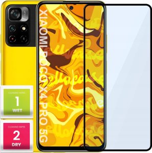 Hello Case SZKŁO HARTOWANE DO POCO M4 PRO 5G / REDMI NOTE 11T 5G PEŁNE NA CAŁY EKRAN 1