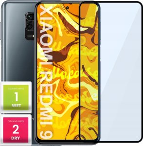 Hello Case SZKŁO HARTOWANE DO XIAOMI REDMI 9 / 9A / 9C / 9i NA CAŁY EKRAN OCHRONNE 9H 1