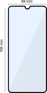 Hello Case SZKŁO HARTOWANE DO SAMSUNG GALAXY A33 5G PEŁNE NA CAŁY EKRAN SZKIEŁKO 5D 9H 3