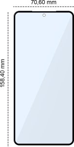 Hello Case SZKŁO HARTOWANE DO MOTOROLA MOTO G22 PEŁNE NA CAŁY EKRAN SZKIEŁKO OCHRONNE 3